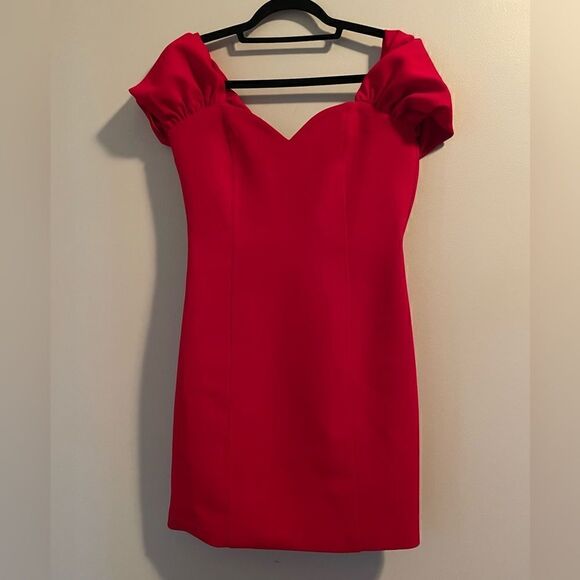 Zara SWEETHEART NECKLINE DRESS Size Small - Picture 7 of 8